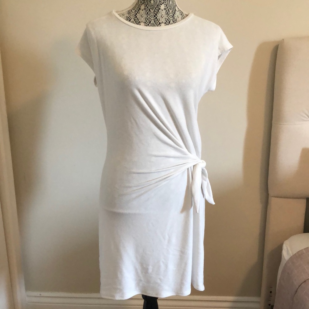 Lulu’s White Tie Front Dress